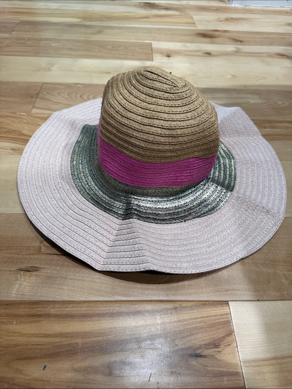 Collection Eighteen Sun Hat with Pink Band